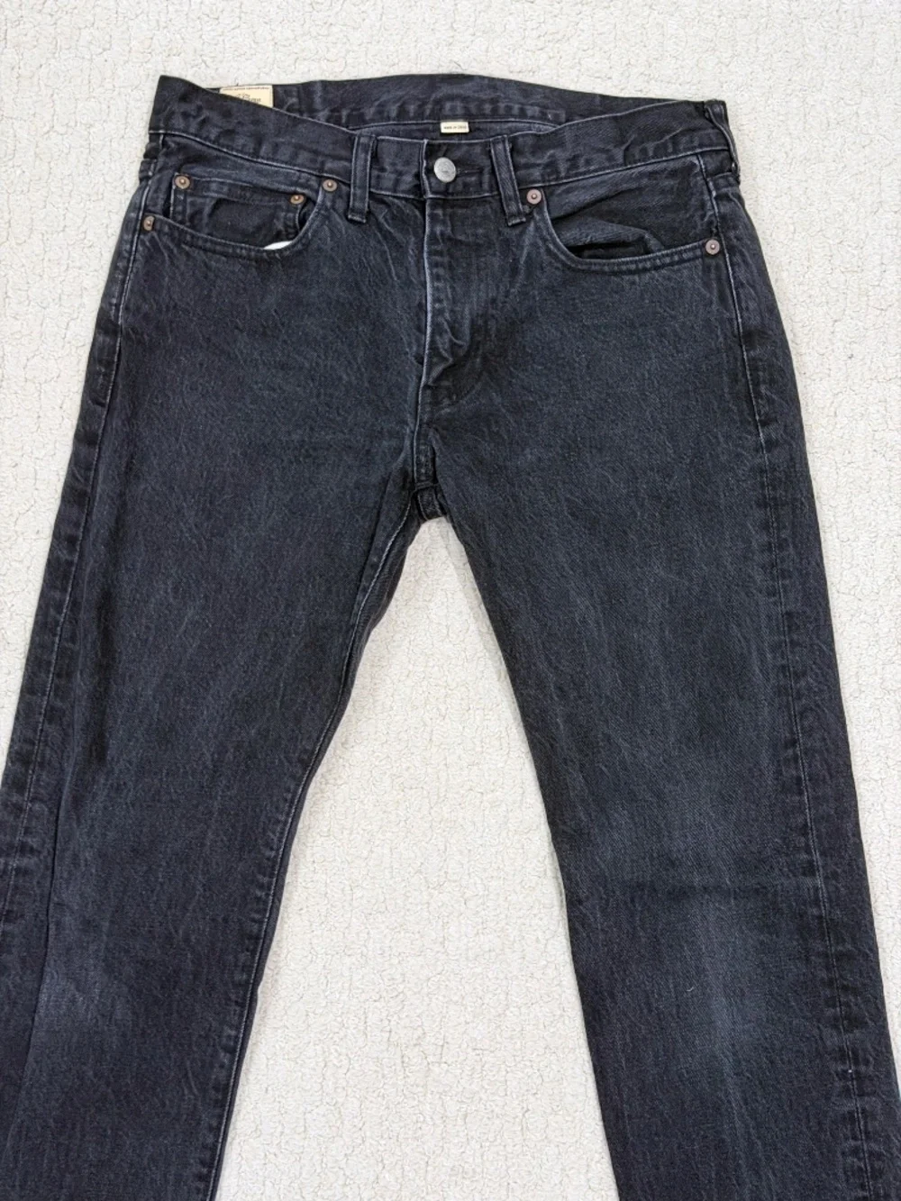Men's J. Crew Black Denim Jeans Size 31x32